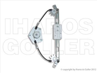 Skoda Superb 2001-2006 - Ablakemelő motor és panel nélkül, bal hátsó