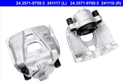 ATE 24.3571-9760.5 - féknyereg AUDI SEAT VW