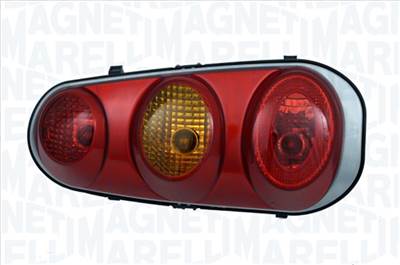 Smart ForTwo 1997-2007 - Hátsó lámpa bal kpl. sárga irj. Cabrio, City-Coupe