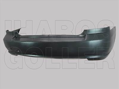 Hyundai Accent 2003-2005 - Hátsó lökhárító borítás fekete (4 ajtós)