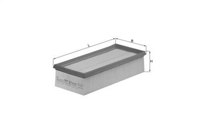 MAHLE LX 1008/3 - légszűrő MITSUBISHI SMART