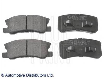 BLUE PRINT ADC44259 - fékbetét CHRYSLER CITROËN DODGE JEEP LANCIA MITSUBISHI MITSUBISHI (GAC) PEUGEO