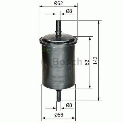 BOSCH 0 450 902 161 - Üzemanyagszűrő ALPINE CITROËN DACIA DS DS (CAPSA) FIAT GREAT WALL HYUNDAI IRAN