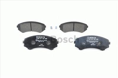 BOSCH 0 986 424 709 - fékbetét MAZDA MITSUBISHI