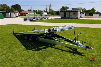 Új Prémium SEBAL - GT Kippbar 470 (3000kg) autószállító utánfutó bruttó 2.790.000 Ft