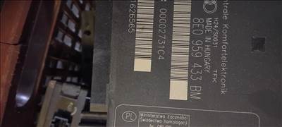 Audi A4 (B6/B7) 1.8T Komfortmodul 8eo959433bm