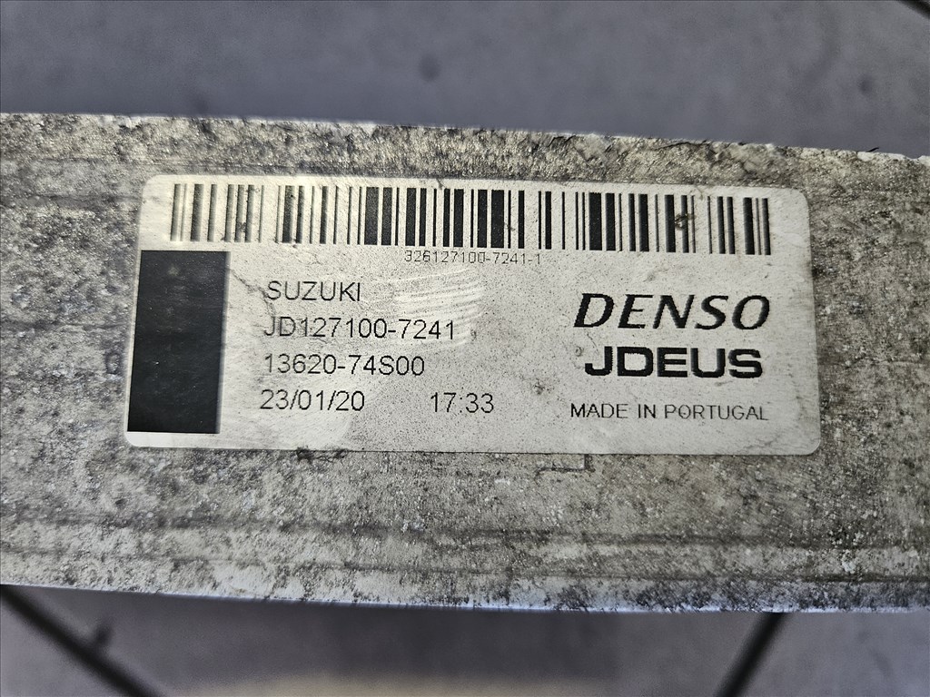 Suzuki Vitara, S-Cross 1.4 hibrid intercooler  1362074s00 4. kép