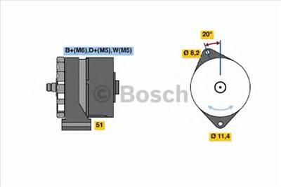 BOSCH 0 986 031 190 - generátor VOLVO