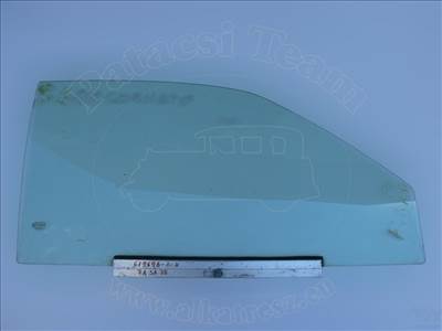 Opel Astra F 1991-2002 - oldalüveg, lejáró, jobb oldali ajtó, zöld, 3ajtós