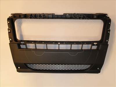 Fiat Ducato 2006-2013 - Első lökhárító középrész sötétszürke ráccsal