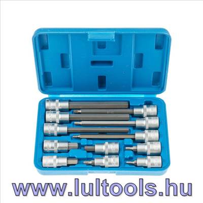 Imbusz bit dugókulcs készlet 1/2″ 4-12mm 12 részes