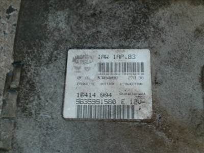 PEUGEOT 206 Motorvezérlő egység ECU PCM modul