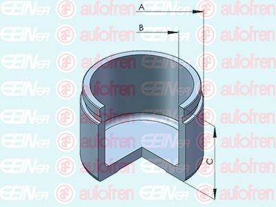 AUTOFREN SEINSA D025395 - dugattyú, féknyereg ISUZU MITSUBISHI SUZUKI TOYOTA