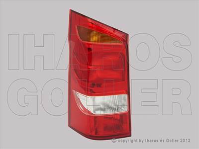 Mercedes Viano 2014-2019 W447 (V) - Hátsó lámpa üres bal (2 h.ajtós)