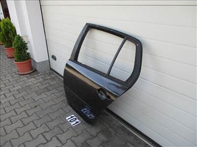 Volkswagen Golf 5 Golf V Bal hátsó ajtó Fekete szí