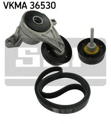 SKF VKMA 36530 - hosszbordás szíj készlet VOLVO