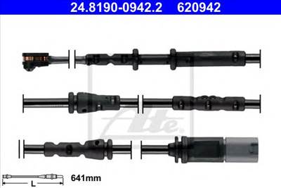 ATE 24.8190-0942.2 - fékbetét kopásjelző BMW MINI