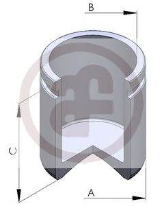 AUTOFREN SEINSA D025135 - dugattyú, féknyereg FIAT LANCIA