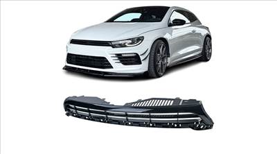 VW Volkswagen Scirocco III 2014-2017 lakkozott fekete hűtőrács