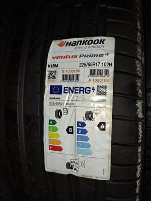 225/65 R17 Hankook Ventus Prime4 gumiabroncs