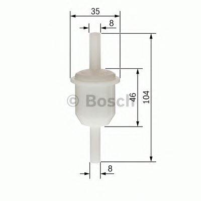 BOSCH 0 450 904 060 - Üzemanyagszűrő MERCEDES-BENZ