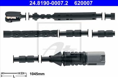 ATE 24.8190-0007.2 - fékbetét kopásjelző BMW
