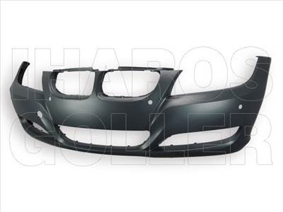 BMW 3 2008-2011 E90/E91 - Első lökhárító alapozott, szenzorlyukakkal
