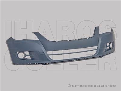 VW Tiguan 2007-2011 - Első lökhárító alapozott, szenzor és fsz mosó jel.