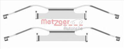 METZGER 109-1680 - Fékbetét szerelékkészlet ALFA ROMEO CITROËN FIAT LANCIA OPEL PEUGEOT VAUXHALL VW