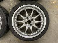 Alutec alufelni szett 7x17 et40 4x100 205/45 nyári gumival