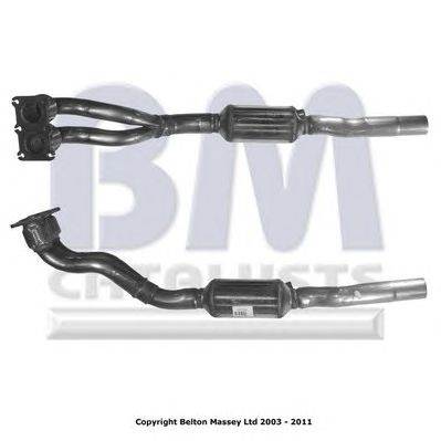 BM CATALYSTS BM90734H - katalizátor AUDI SEAT SKODA VW