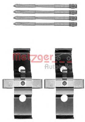 METZGER 109-1796 - Fékbetét szerelékkészlet AUDI VW