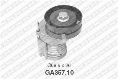 SNR GA357.10 - hosszbordásszíj feszítőgörgő AUDI SEAT SKODA VW