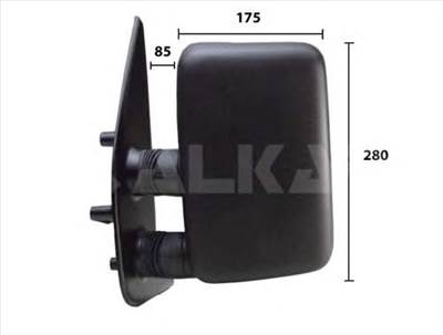 ALKAR 9250961 - külső visszapillantó CITROËN FIAT PEUGEOT