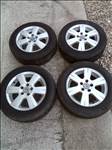  VW Polo 14" alufelni 5x100, 185/60 újszerű Vredestein nyári gumikkal