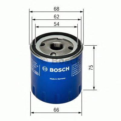 BOSCH 0 451 103 292 - olajszűrő AIXAM RENAULT