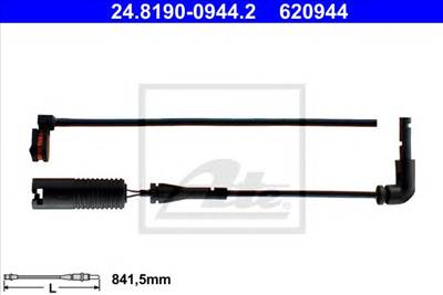ATE 24.8190-0944.2 - fékbetét kopásjelző LAND ROVER