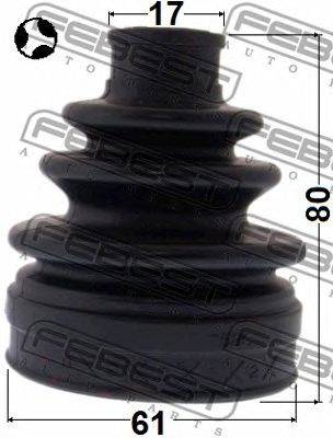 FEBEST 0215-T31RT - féltengely gumiharang INFINITI NISSAN NISSAN (DONGFENG)