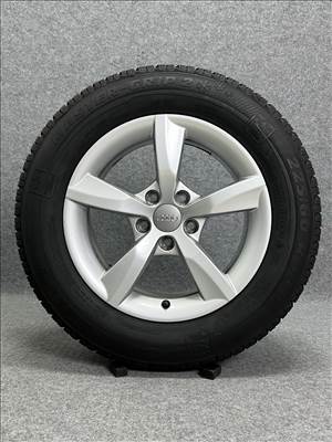 gyári Audi alufelni szett 7.5x16 et37 5x112 225/60 téli gumival