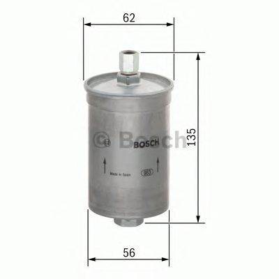 BOSCH 0 450 905 021 - Üzemanyagszűrő AUDI CITROËN FERRARI FIAT FORD LANCIA PEUGEOT RENAULT SAAB VOLV