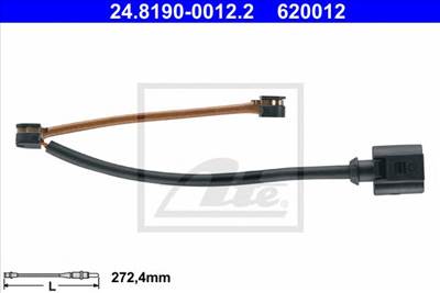 ATE 24.8190-0012.2 - fékbetét kopásjelző AUDI