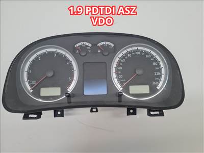 Volkswagen Golf IV, Volkswagen Bora 1.9 PD ASZ króm kilométer óra VDO (34475) 1j5920826c
