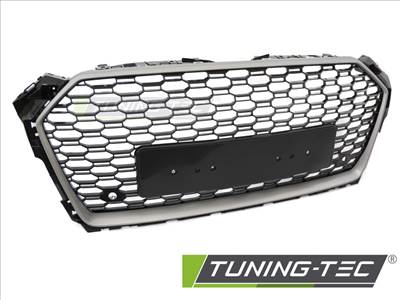 AUDI A5 F5 (16-18) Ezüst/Fekete PDC Tuning-Tec Hűtőrács
