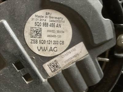 Volkswagen Golf VII, Skoda Octavia III, Audi A3 (8V) hűtőventilátor ventillátor 5q0959455an