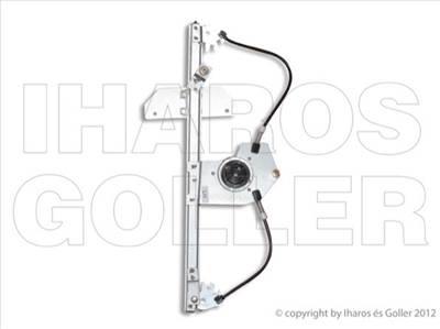 Peugeot 207 2006-2013 - Ablakemelő motor nélkül, bal első (5 ajtós/kombi)