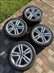  5x112 lyukosztású 18" újszerű Brock alufelni, rajta 245/45 újszerű Michelin nyári gumi gumi 