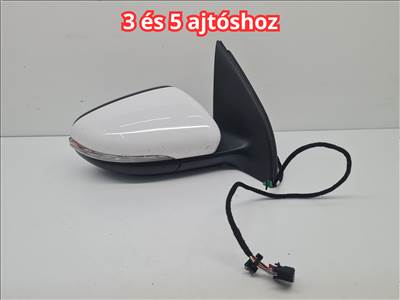 Volkswagen Golf VI jobb visszapillantó tükör LB9A 3 és 5 ajtóshoz (35518)