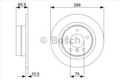 BOSCH 0 986 479 C55 - féktárcsa BMW BMW (BRILLIANCE)