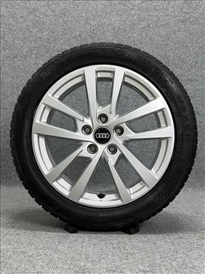 gyári Audi alufelni szett 6x17 et48 5x112 205/50 téli gumival