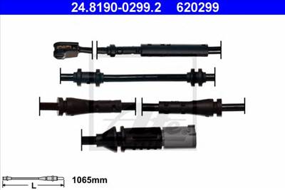 ATE 24.8190-0299.2 - fékbetét kopásjelző BMW